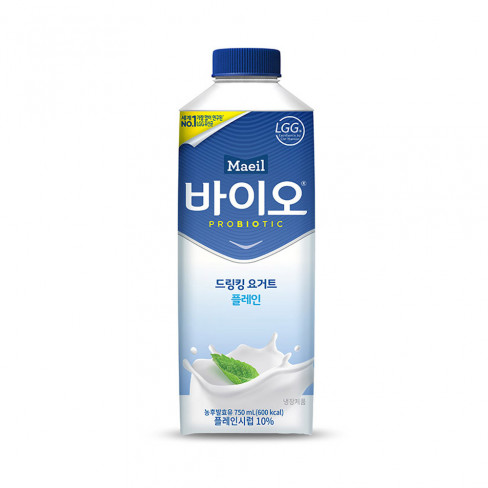 바이오드링킹 플레인 750ml x 8개 (4주 배달)