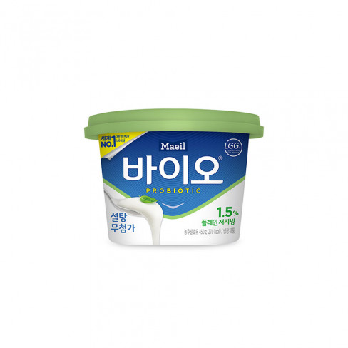 바이오 플레인저지방 450g x 8개 (4주 배달)